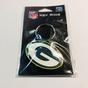 Green Bay Packers NFL Key Ring Keychain